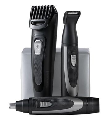 Remington Beard Trimmer Kit The Works (6 Piece Beard Trimmer with Comb (2mm-18mm), Precision Trimmer with Comb (1mm-5mm) & Nose and Ear Trimmer, Advanced Ceramic Blades, USB Rechargable) MB905