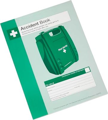 Safety First Aid Group Libro degli incidenti A4