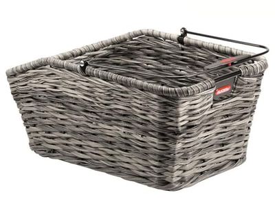 KLICKfix unisex – vuxna bakhjuls-2128051910 bakhjulskorg, svart, 44 x 24 x 20 cm