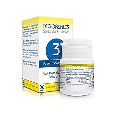 Tegorsal Nº 3 20 g comprimidos