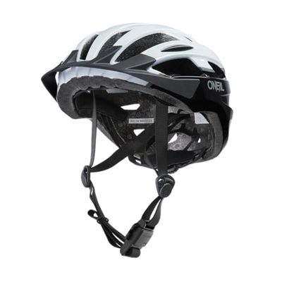 O'NEAL | Kask rowerowy górski | Urban Trail Riding | Lekki: tylko 310 g, duże wentylatory, norma bezpieczeństwa EN1078 | Outcast Split V.22 | Dorosły | Black White | S/M