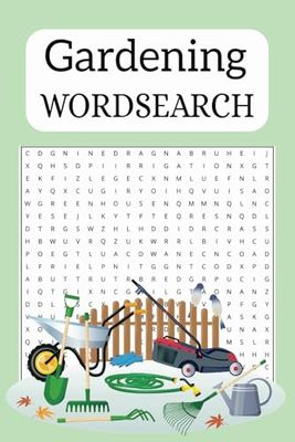 Gardening Word Search Puzzle Book: Word Searches with easy to read print about gardening, gardening tools, plants, and more: 6x9 inches with 50+ ... Gift for vacations, holidays, and free times.