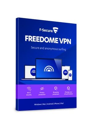 F-Secure FREEDOME VPN | 1 år | 3 enheter | Attach | Köps tillsammans med dator, mobil eller surfplatta