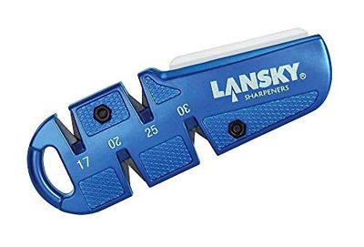 Lansky pennvässare unisex utomhus QuadSharp fickkniv tillgänglig i blått – medium