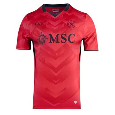 SSC NAPOLI Maglia Gara Portiere Away, EA7 Prodotto Ufficiale, Divisa Goalkeeper Adulto 2024/2025 - XXL