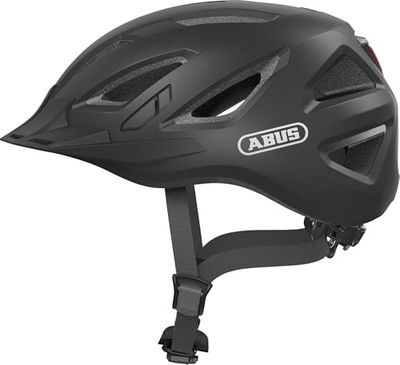 ABUS URBAN-I 3.0 cykelhjälm, svart (sammets-svart), M (52–58 cm)