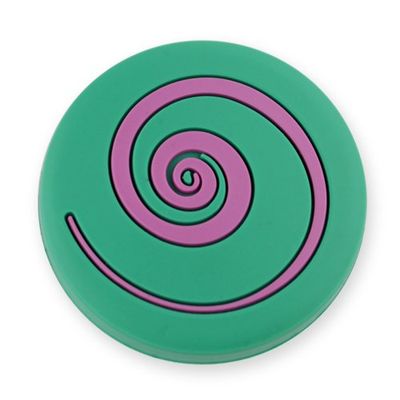 MyGrips gm de 86 Pomo Espiral Puerta Muebles Infantiles/nauf, Color Verde y Rosa