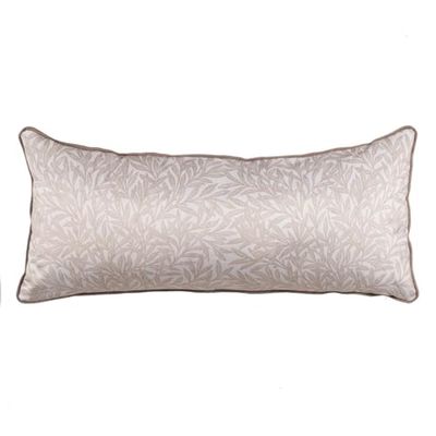 BigBuy Home Cojín Beige Hojas 90 x 40 cm