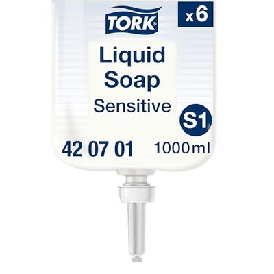 Tork 420701 Premium flytande tvål, extra mild (6-pack)