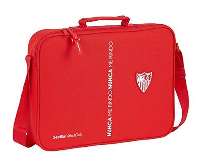 SAFTA Séville FC, Rouge, 380x60x280 mm, Portefeuille extrascolaires