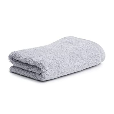 möve 017258775-050100-829 serviette, Silver, 50 x 100 cm