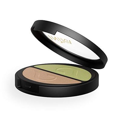 INIKA Fard à Paupières Compact Minéral Khaki Desert 3,9 g