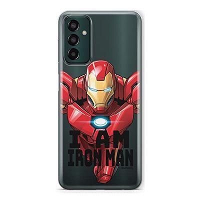 ERT GROUP mobiel telefoonhoesje voor Samsung M13 4G origineel en officieel erkend Marvel patroon Iron Man 029 optimaal aangepast aan de vorm van de mobiele telefoon, gedeeltelijk bedrukt