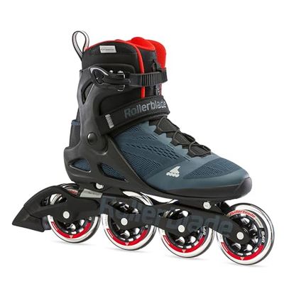 Rollerblade Macroblade 90, Skridskor Unisex Vuxen, Orion/Orange, 38 Blå