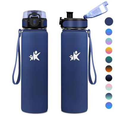 KollyKolla Bottiglia Termica 500ml, Borraccia, senza BPA, Borraccia Termica a Prova di Perdite, Doppia Parete, Bottiglia Termica per Ragazzi, Ragazze, Palestra, Outdoor, l'école, Sport