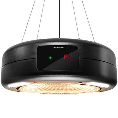 TROTEC Design-plafondstraler IR 1550 SC met 3 warmtestanden: 600 W / 900 W / 1.500 W