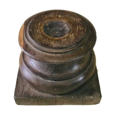 De Madera Acabado Artesanal Candelabra