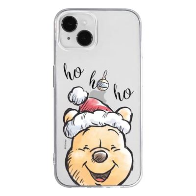 Ert Group custodia per cellulare per Apple Iphone 14 PLUS originale e con licenza ufficiale Disney, modello Winnie the Pooh and friends 022, parzialmente trasparente