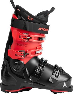 ATOMIC HAWX Ultra 100 Bottes alpines Adulte Unisexe, Noir/Rouge, 43.5/44