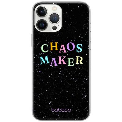 ERT GROUP mobiltelefonfodral för Samsung A50/A50s/A30s originalt och officiellt licensierat Babaco mönster Chaos maker 002 Vit anpassad till formen på mobiltelefonen, fodral tillverkad av TPU-plast
