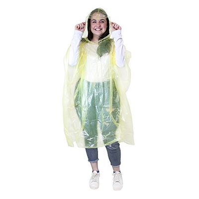 eBuyGB Heren 1216528 waterdichte noodregenponcho
