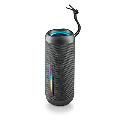 NGS Roller Furia 2 Noir - Haut-Parleur sans Fil Compatible avec Bluetooth, étanche IPX7, 30 W, True Wireless, USB, 9 Heures d’autonomie, Noir ...