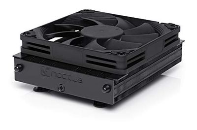 Noctua NH-L9a-AM4 chromax.black, Dissipatore a Basso Profilo per CPU (92 mm, Nero)