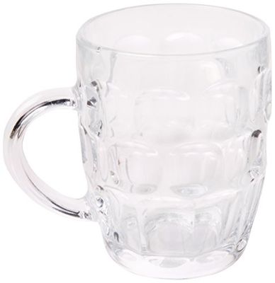 Bar para bebéStuff Arcoroc Britannia Beer Caneca clássica, Noppenkrug, vidro Hag, 560 ml, 4 quantidade