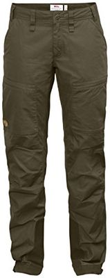 Fjallraven Abisko Lite Trekking TR. W Pantalón, Mujer, Dark Grey, 40