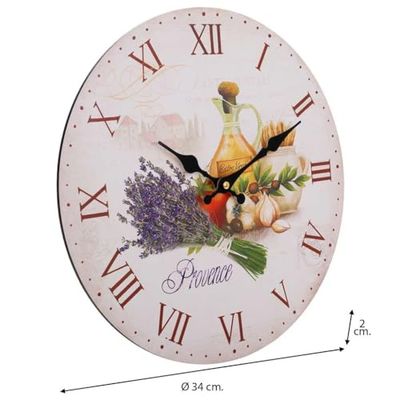 Reloj de madera, blanco