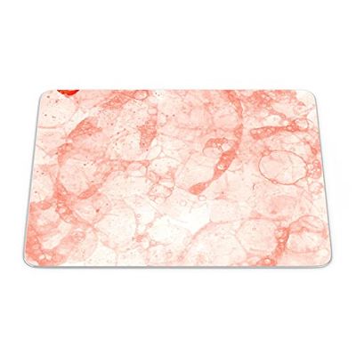 Bonamaison, Tappetino per mouse rettangolare con stampa digitale, fondo antiscivolo, 22 x 18 cm