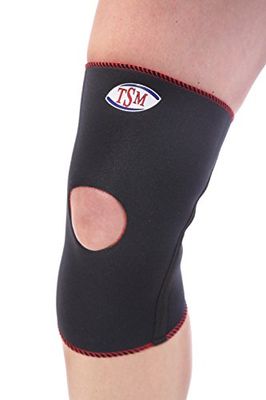TSM sportbandage kniebandage actief met patellasparing, S, 2124-1
