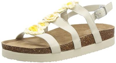 Rocket Dog Abuzz, Sandali Donna, Bianco, 38 EU