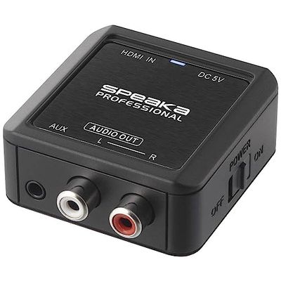 Speaka Conversor de Audio Profesional [HDMI - RCA]
