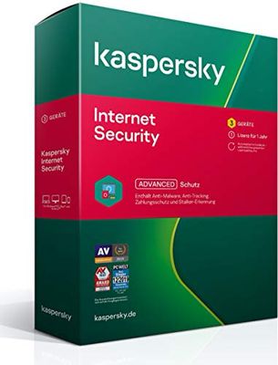 Kaspersky Internet Security 2022 | 3 apparaten | 1 jaar | Windows/Mac/Android | activeringscode in standaardverpakking