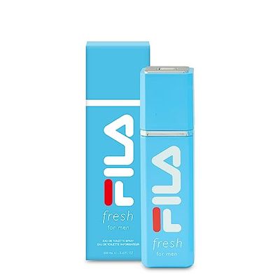 FILA Agua de Perfume para Hombre - EDP para el Hombre Activo - Fougere de Ámbar con Notas de Bergamota, Salvia y Vetiver - 100 ml