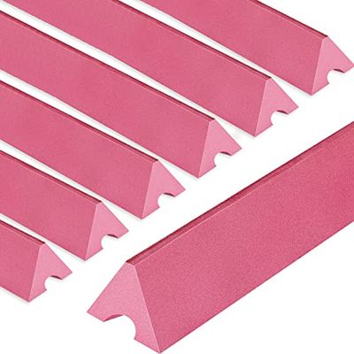 Amylove Lot de 6 Pare-Chocs en Caoutchouc K66 de Rechange pour Table de Billard - 2,4 m - Accessoires de Table de Billard