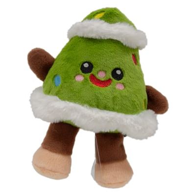 JACK AND VANILLA, Disfraz de Navidad para Perros/Gatos, Cómodo, Lavable, Talla Única (TU), Ideal para Fiestas y Eventos Festivos, Violeta, Modelo Árbol de Navidad