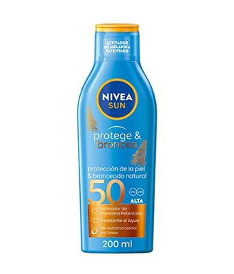 NIVEA Spf50 solskyddsmjölk, 1-pack (1 x 0,2 kg)