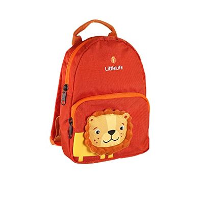 LittleLife Vänliga ansikten djur småbarn ryggsäck med säkerhetsyta
