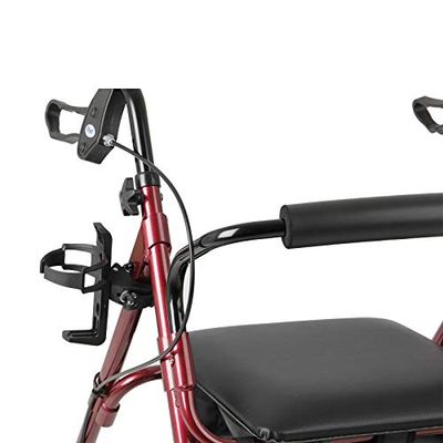 HOMECRAFT Bottle Holder for Rollators and Tri Walkers, Wheelchair Accessory for Taking Water Bottles & Thermoses On the Go, For Elderly, Handicapped, & Disabled (Eligible for VAT Relief in the UK)