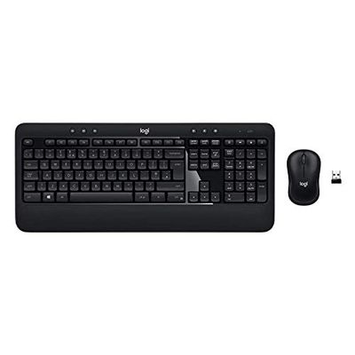 Logitech Advanced Combo Toetsenbord RF Draadloos Toetsenborden QWERTY UK International - Zwart