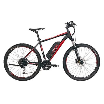 Fischer Montis Em 1726, Bicicleta eléctrica | MTB, Negro Mate, Rahmenhöhe 48 cm