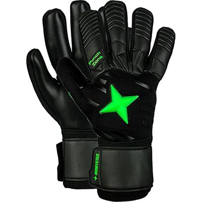 Derbystar Optimus Gant de Gardien de But Noir/Vert 7