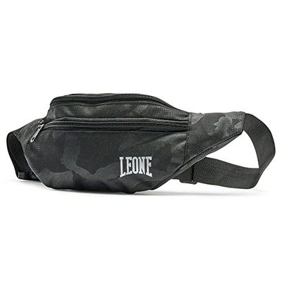 LEONE 1947, Pochette Camoblack, Adulte Unisexe, Noir, Taglia Unica, AC973