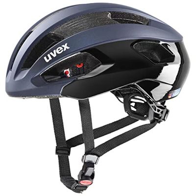 uvex rise cc - veilige fietshelm voor dames en heren - individueel passysteem - geoptimaliseerde ventilatie - deep space-black matt - 56-59 cm