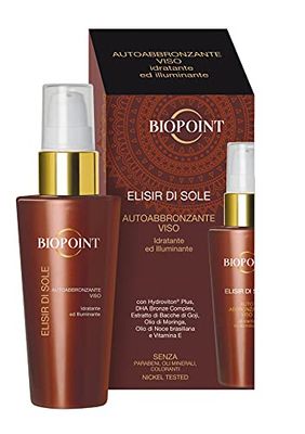 Biopoint Elisir di Zon zelfbruinend gezicht 50 ml - serum uit de consistentie zijdezacht en met snelle absorptie