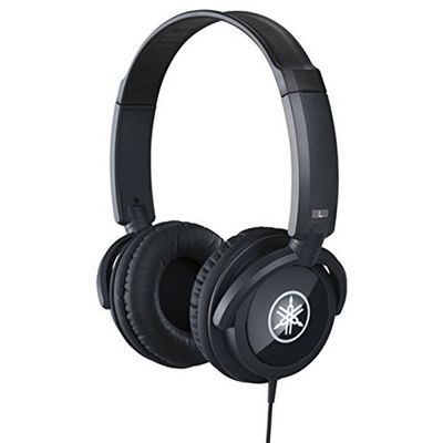 Yamaha HPH-100 – Casque audio pour piano numérique – Écouteurs filaires à la sonorité dynamique et puissante – Noir