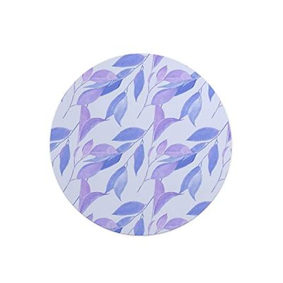 Questo Casa, Round Digital Printed Mouse Pad, Non-Slip Base, for Office and Home, Diameter:22cm