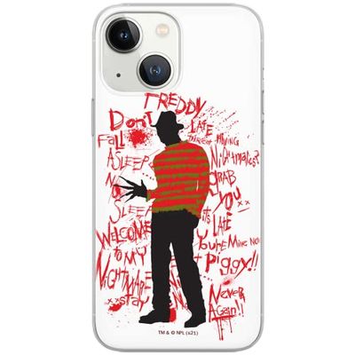 ERT GROUP mobiel telefoonhoesje voor Iphone 13 MINI origineel en officieel erkend Horror patroon Nightmare of Elm Street 010 aangepast aan de vorm van de mobiele telefoon, hoesje is gemaakt van TPU